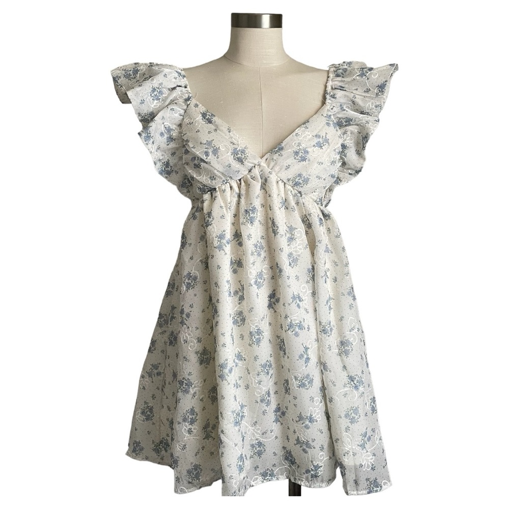 JESSICA SIMPSON babydoll floral dress